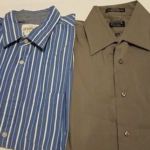 Bundle of 2 size M long sleeves shirts.